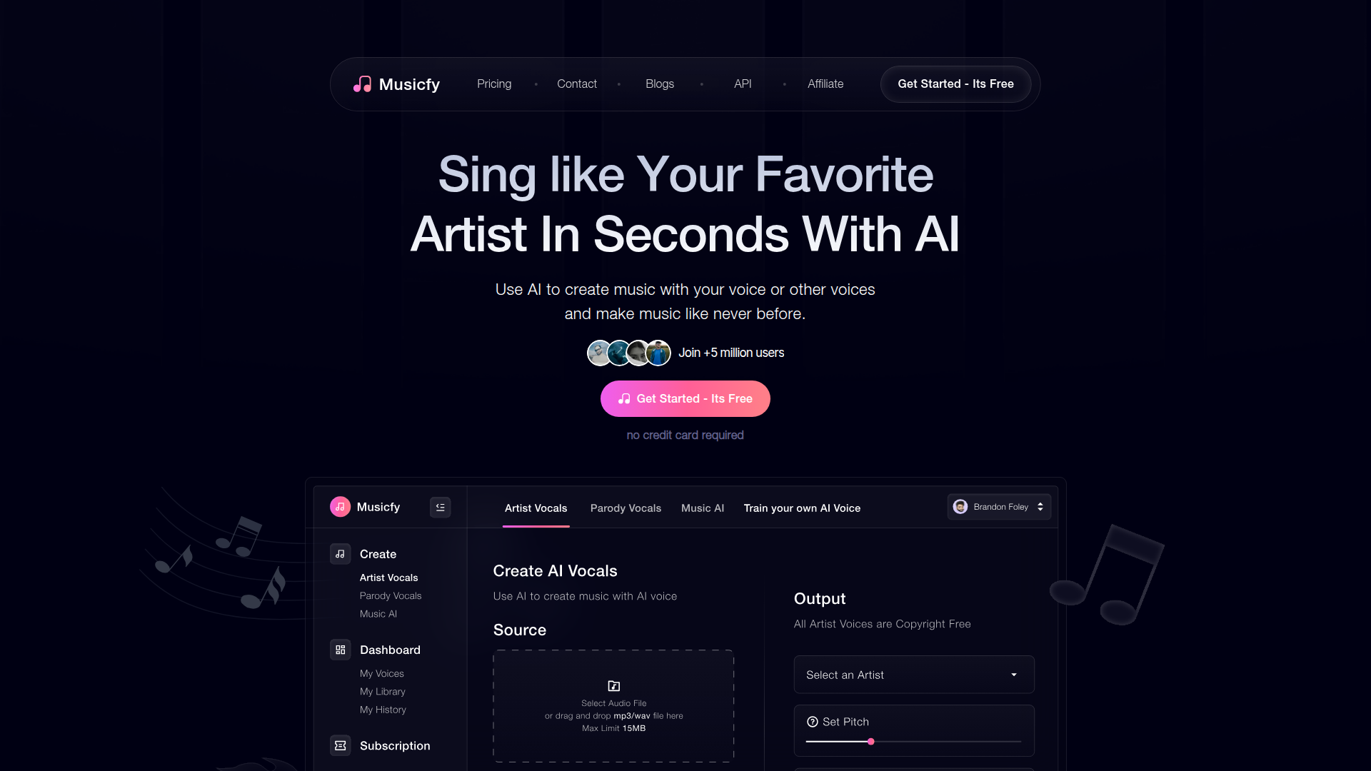 Musicfy AI